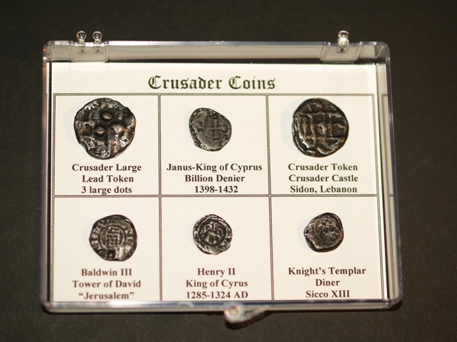 Crusader Coin Set Replicas - Click Image to Close